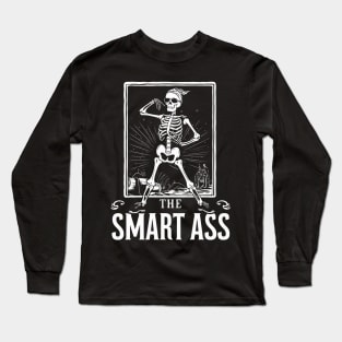 Funny Tarot Card : The Smart Ass Long Sleeve T-Shirt